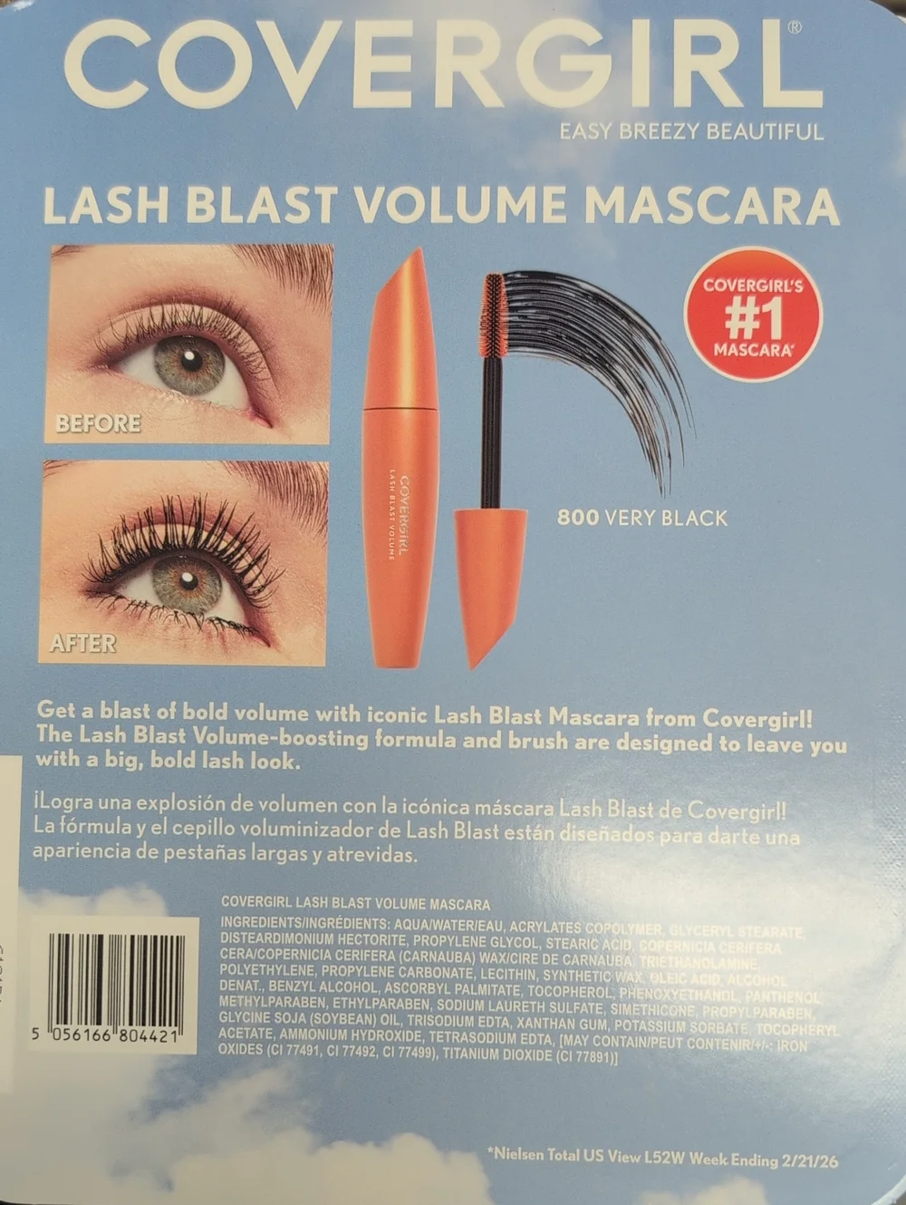 Mascara identification